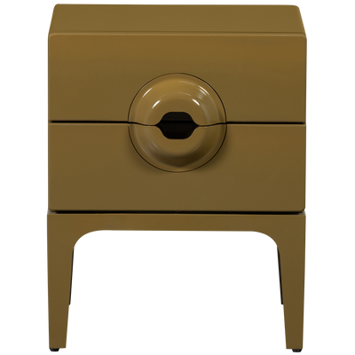 WOOOD Merge Byrå/Nattduksbord 2 Lådor Eukalyptus Honung