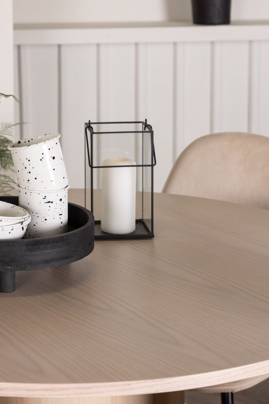 Venture Home Matgrupp Olivia med 4st matstolar Polar