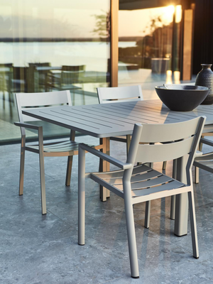 Brafab Lomma förlängningsbart matbord 100x194-312 cm Khaki