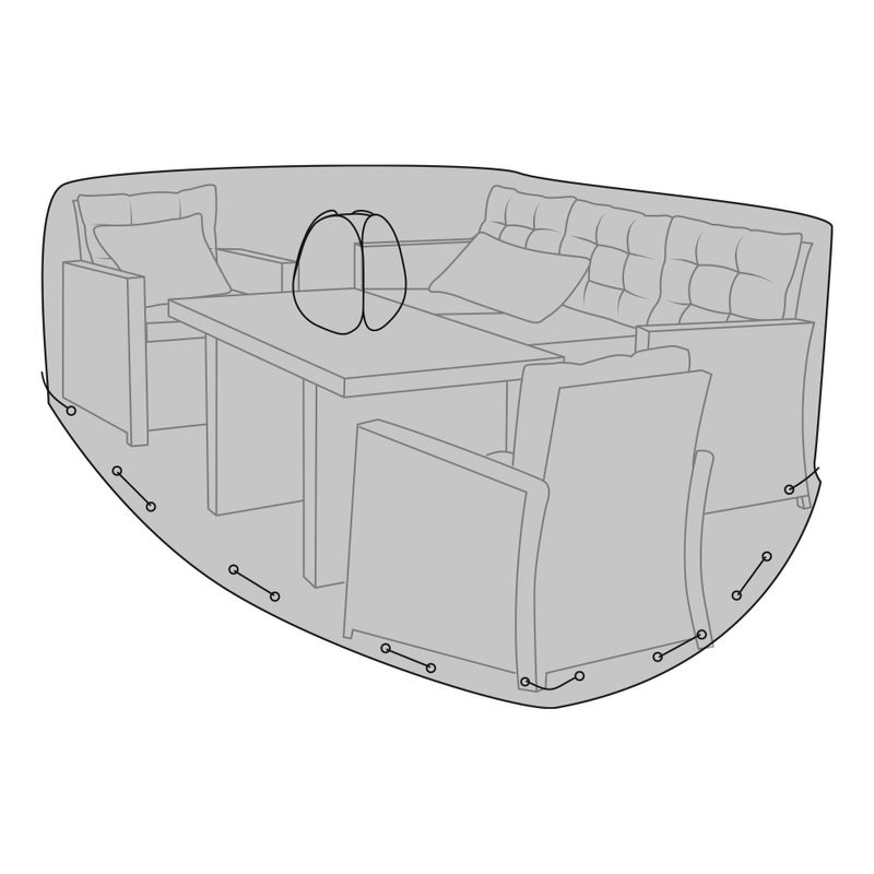 House Nordic Luxury Cover Svart