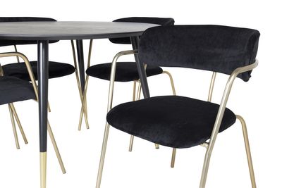 Venture Home Matgrupp Dipp med stolarna Arrow