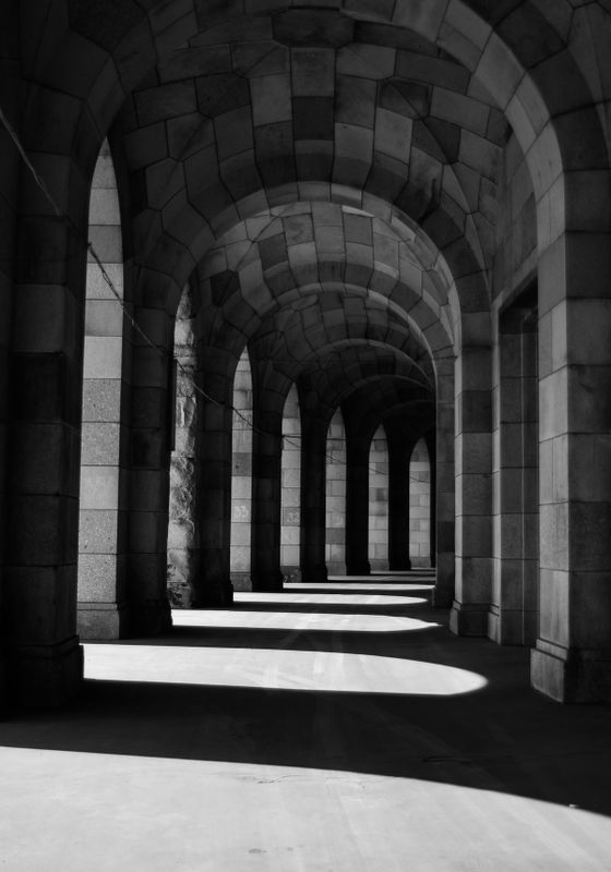 Venture Home Walkway Poster Beige