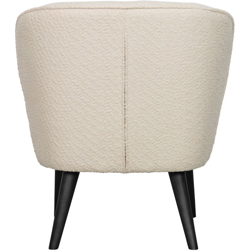 WOOOD Sara Fåtölj i Boucle Crème