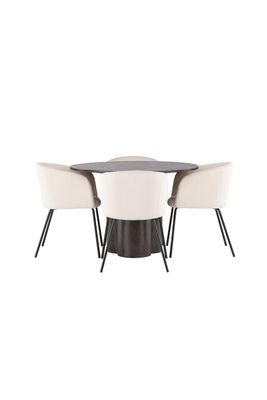 Venture Home Olivia Rund Matgrupp