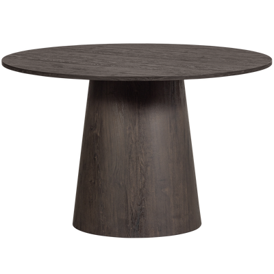 WOOOD MAAN Rund Matbord i MDF Mörkbrun Ø120 cm