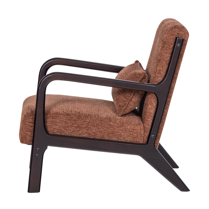 WOOOD Mark Fåtölj Chenille Brun