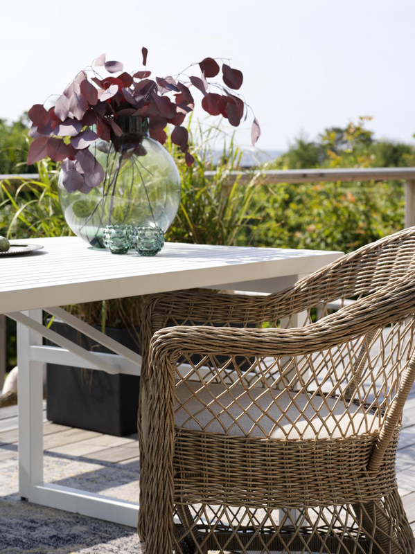 Brafab Vevi Matbord 90x160 cm Vit