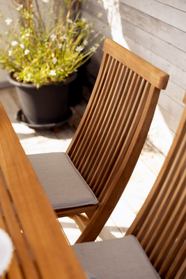 Brafab Turin Matstol i Natur Teak