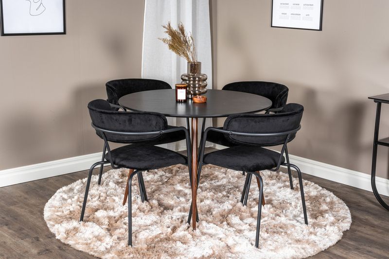 Venture Home Matgrupp Plaza med stolarna Arrow