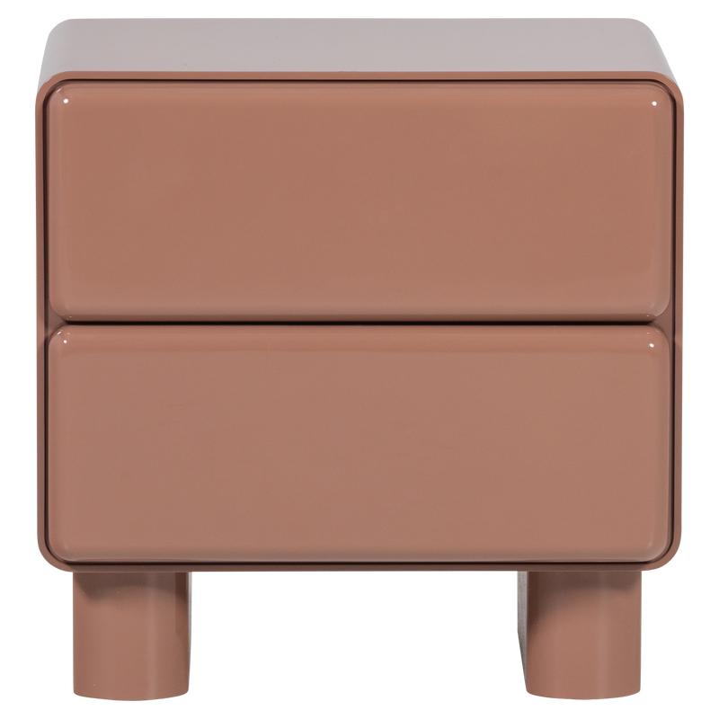 WOOOD Lustra Byrå/Nattduksbord i Högglans MDF