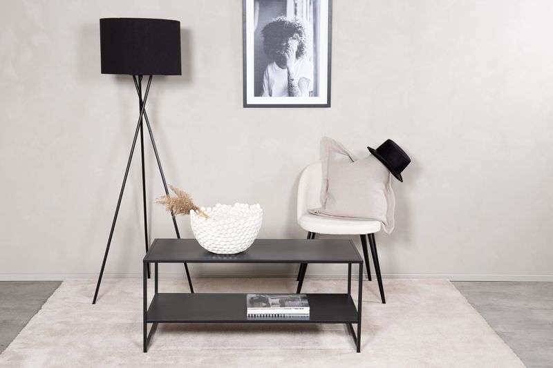 Venture Home Staal Soffbord i Svart Stål