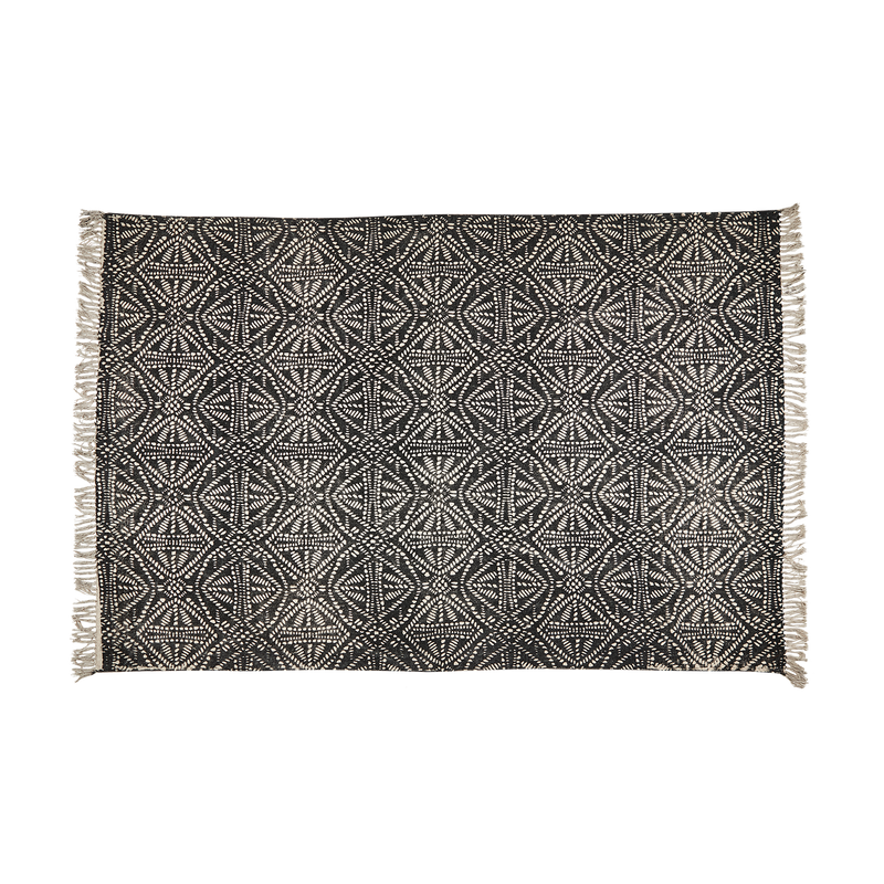 Affari of Sweden FERNANDO Matta, Natur/svart 240x160 cm