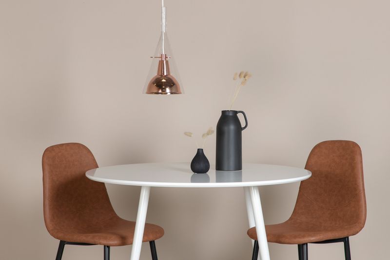 Venture Home Sirius Taklampa i Koppar och Glas