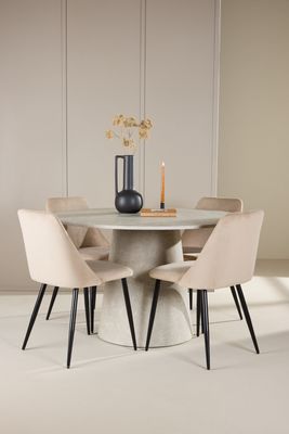 Venture Home Matbord Lanzo med Night Stol