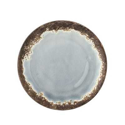 Bloomingville Paula Tallrik, Brun, Stengods - 6-pack