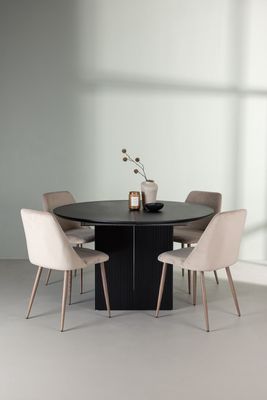 Venture Home Matgrupp Matilda med stolar Night