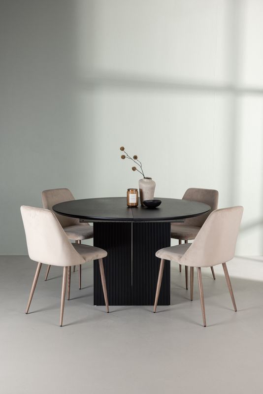 Venture Home Matgrupp Matilda med stolar Night