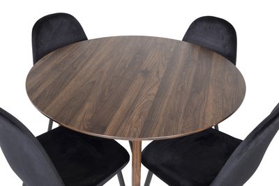 Venture Home Matgrupp Plaza med stolarna Polar