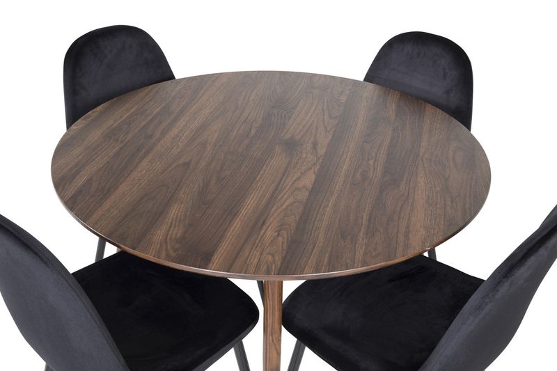 Venture Home Matgrupp Plaza med stolarna Polar