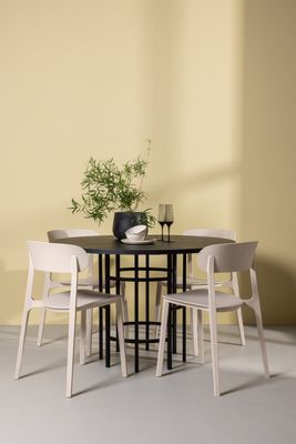 Venture Home Matgrupp Copenhagen med 4 st Åstol Matstolar