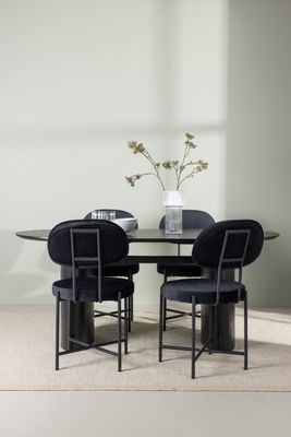 Venture Home Matgrupp Isolde med Stolar Stella