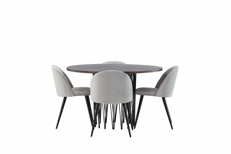 Venture Home Stone Rund Matgrupp