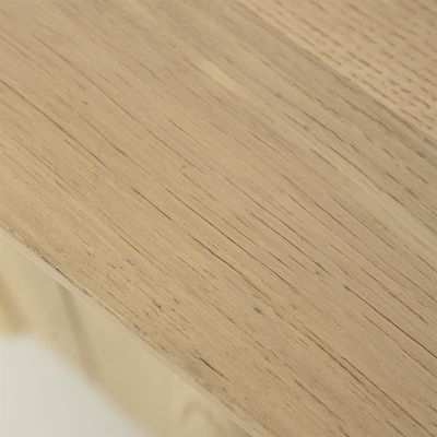 Eleonora TV-bänk Jake med 6 dörrar - Naturlig Ek