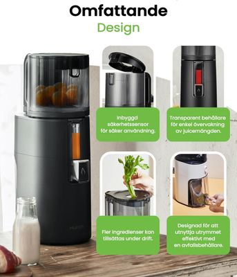 Hurom Slow Juicer H400 Mattsvart