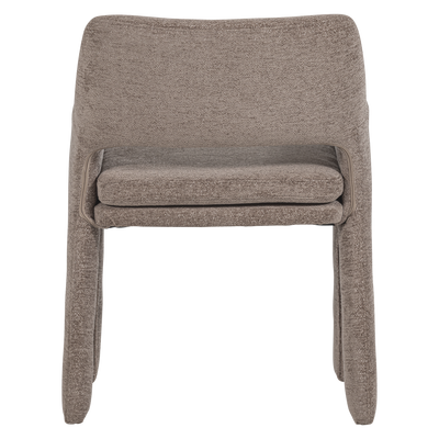 vtwonen BIGFOOT Matstol i Chenille Mullvad [FSC]