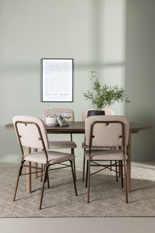 Venture Home Matgrupp Andy med stolarna Seda