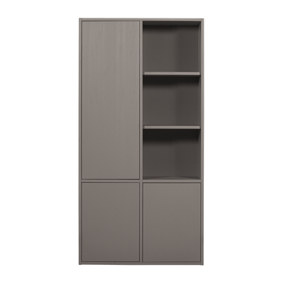 WOOOD Merel Förvaringsskåp Grenen Varmgrå