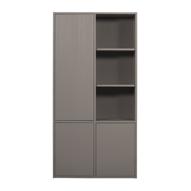 WOOOD Merel Förvaringsskåp Grenen Varmgrå