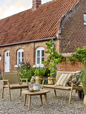 Bloomingville Sorrento Soffa, Natur, FSC® 100%, Akacia