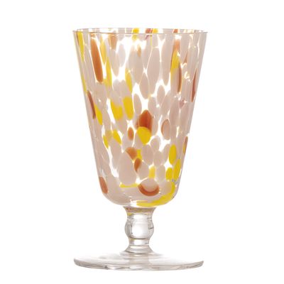 Bloomingville Lilya Wine Glas, Rose, Glas 27,5 cl 4-pack