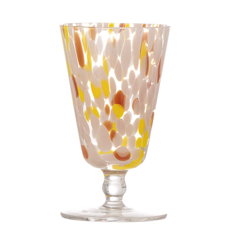 Bloomingville Lilya Wine Glas, Rose, Glas 27,5 cl 4-pack
