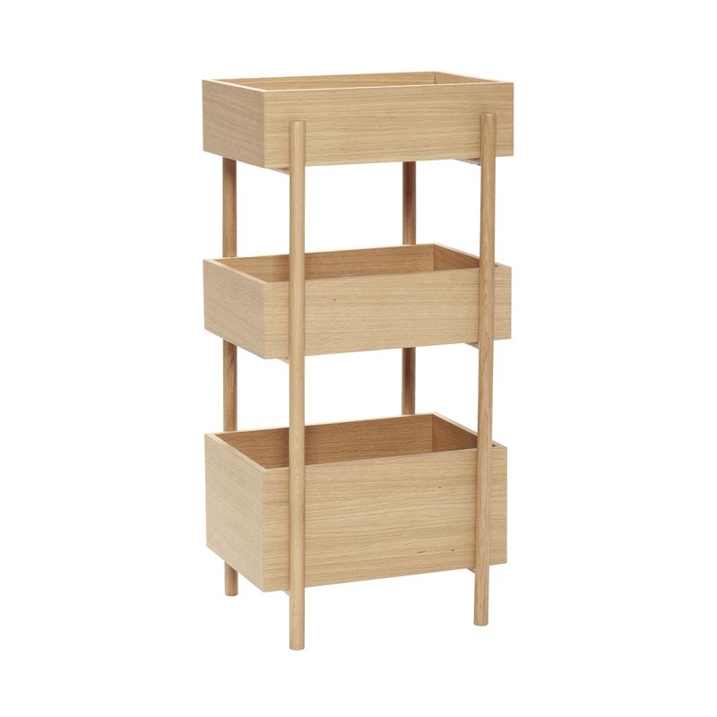 Hübsch Stack Konsolbord Natur 43x35xh90cm