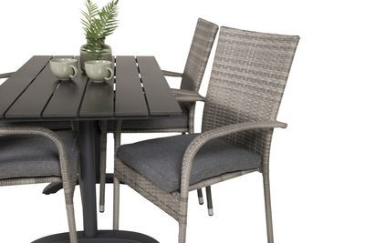 Venture Home Matgrupp Denver med stolarna Anna