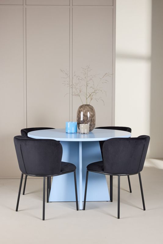 Venture Home Matgrupp Bootcut med Edina Stolar