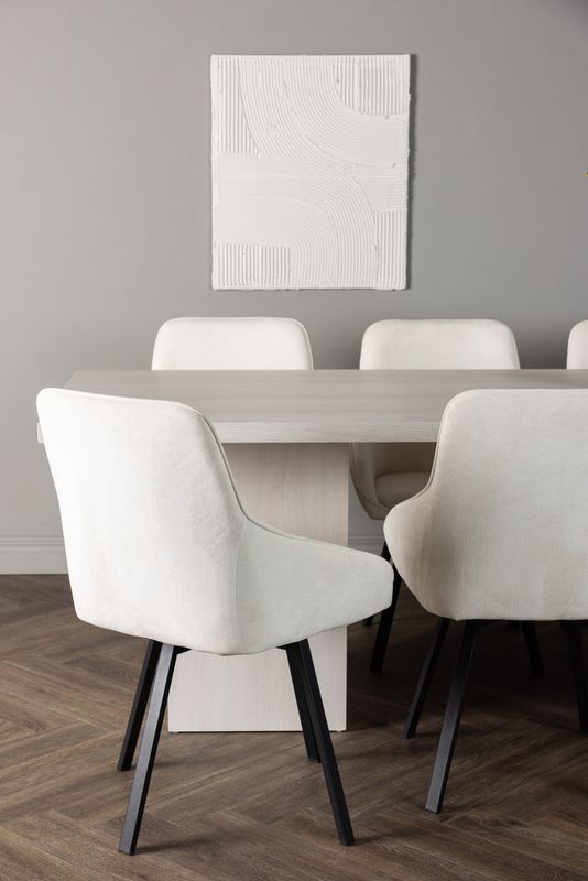 Venture Home Matgrupp Olga med Stolarna Rosie