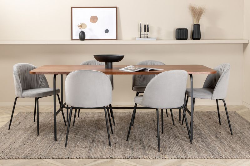 Venture Home Uno, Wrinkles Rektangulär Matgrupp