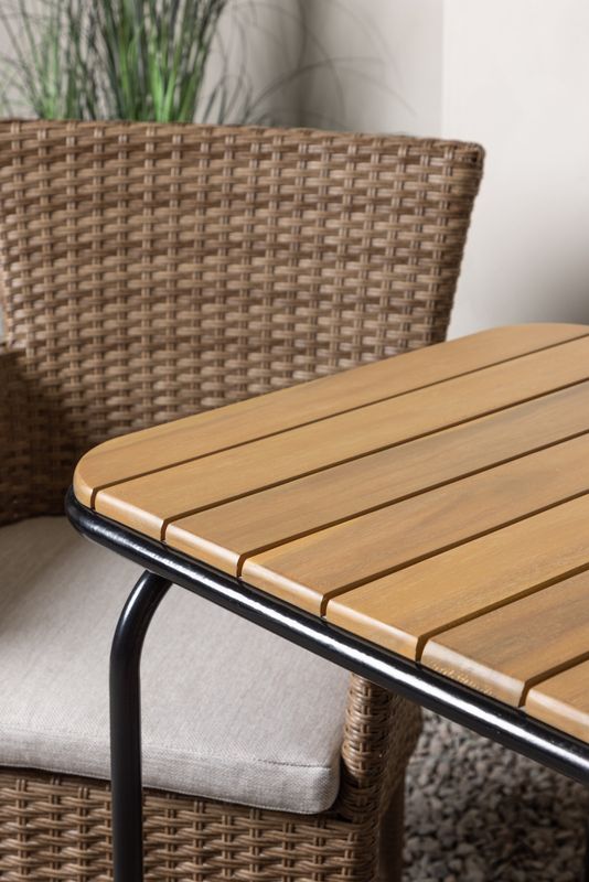 Venture Home Holmbeck Rektangulär Matgrupp