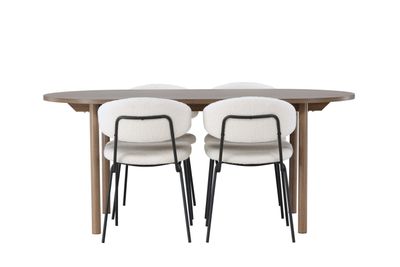 Venture Home Matgrupp Andy med Chico-stolar