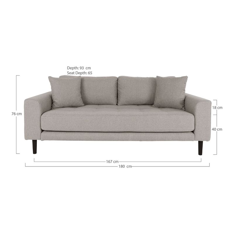 House Nordic Lido 2,5-sits soffa Sten
