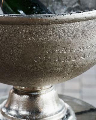 House Doctor Champtub Vinkylare Antiksilver