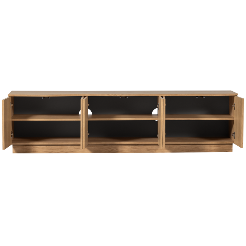 WOOOD Zuma TV-bänk 200 cm Ekfanér