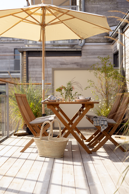 Brafab Turin Matstol i Natur Teak