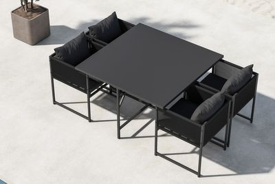 Venture Home Noto Matgrupp Svart