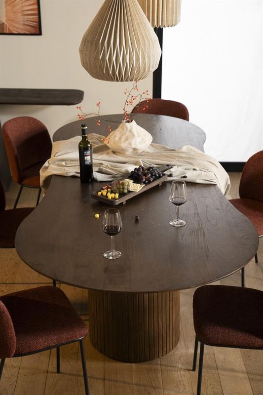 Eleonora Matbord Jordy - 300x110 cm Brun