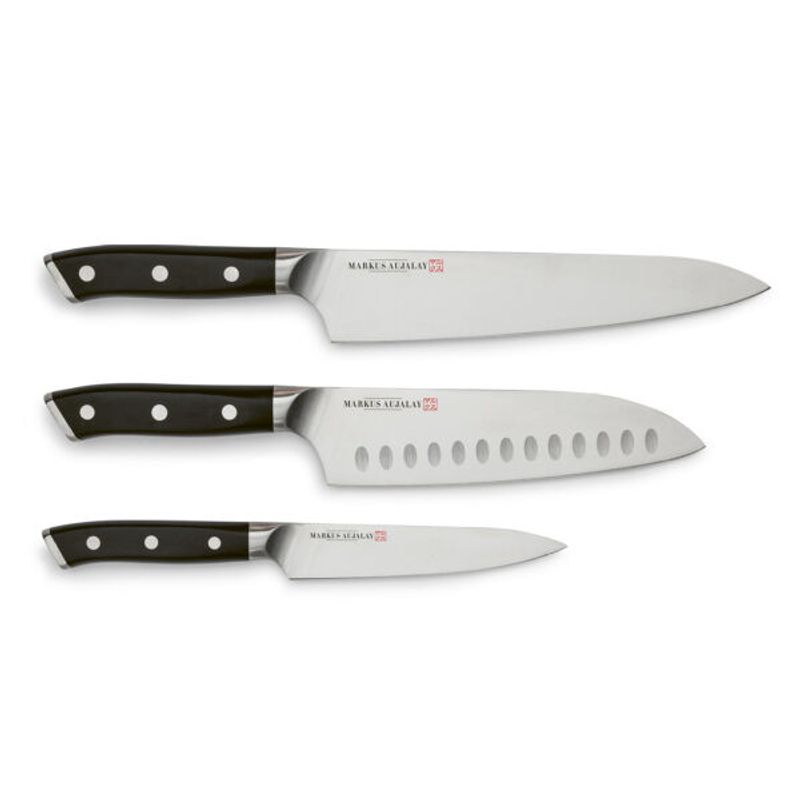 Markus Aujalay Knivset Classic 3-delar