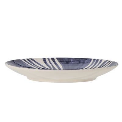 Bloomingville Shama Tallrik, Blå, Stengods - 6-pack